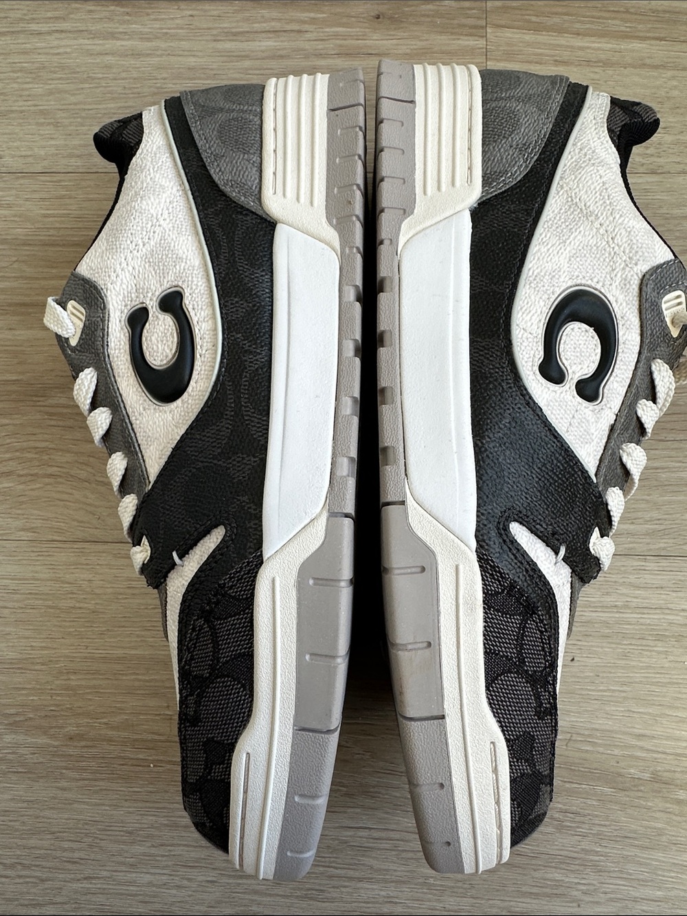 Coach Men's Soho Signature Round Toe Sneakers NWOB - Picture 12 of 12